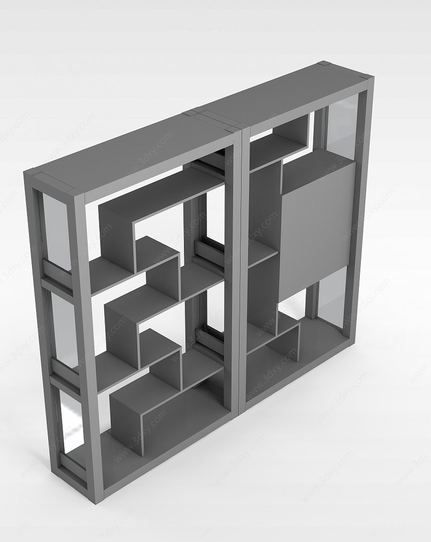 客厅陈设柜3D模型