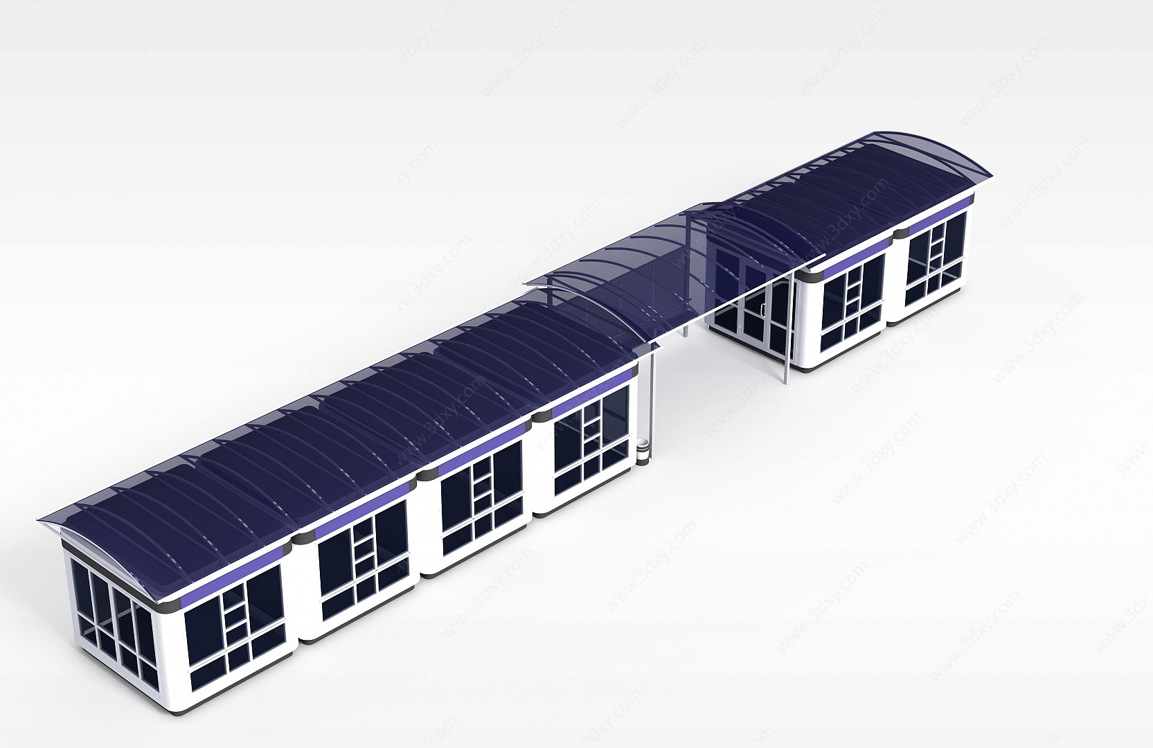 商业住宅楼3D模型