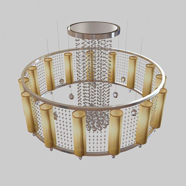 水晶吊灯3D模型