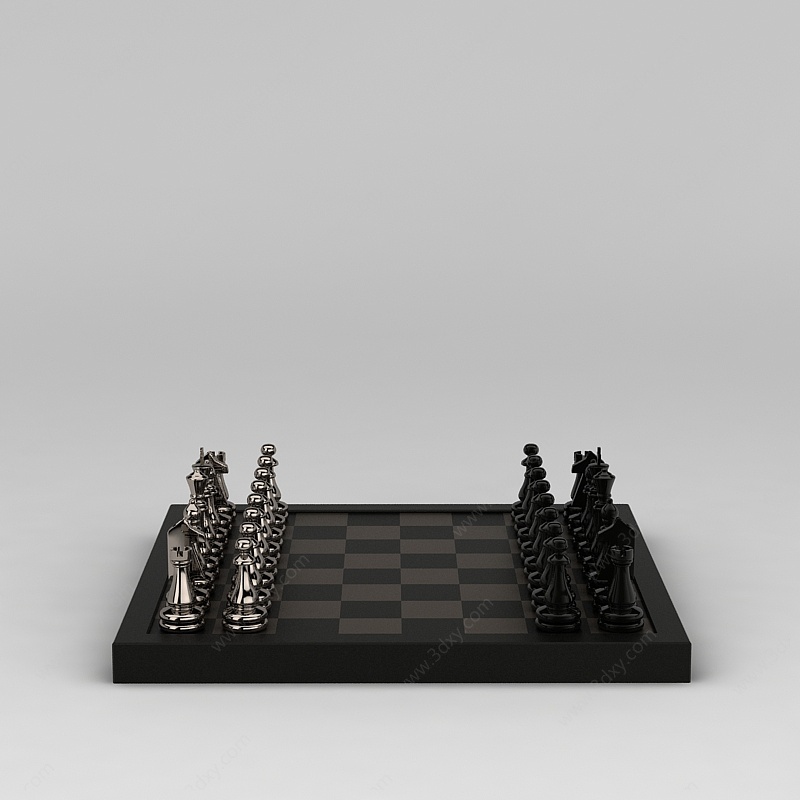 国际象棋3D模型