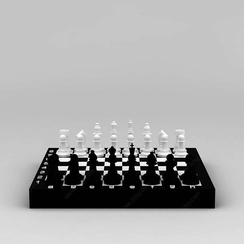 国际象棋3D模型