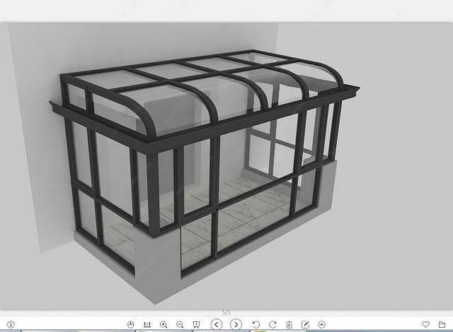 阳光房3D模型