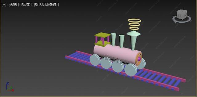 小火车3D模型