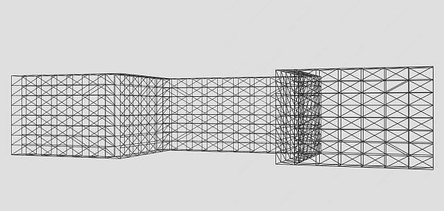 演唱会灯光网架3D模型