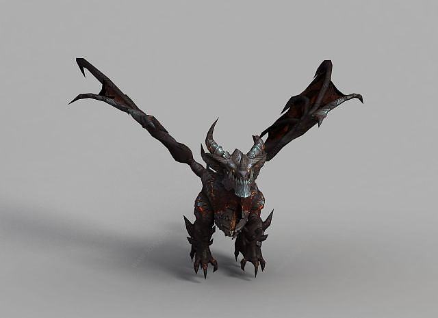 魔兽世界游戏坐骑3D模型