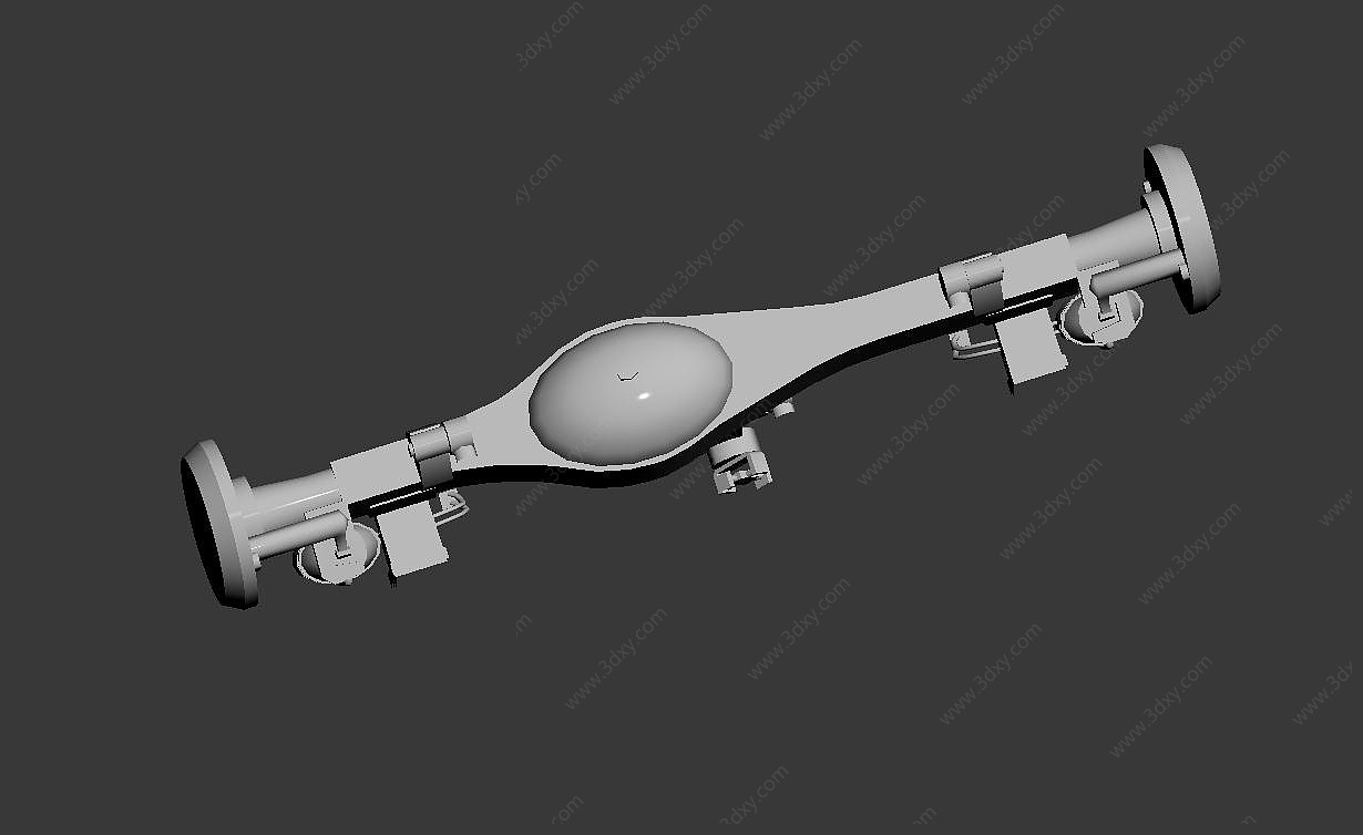 汽车驱动桥3D模型