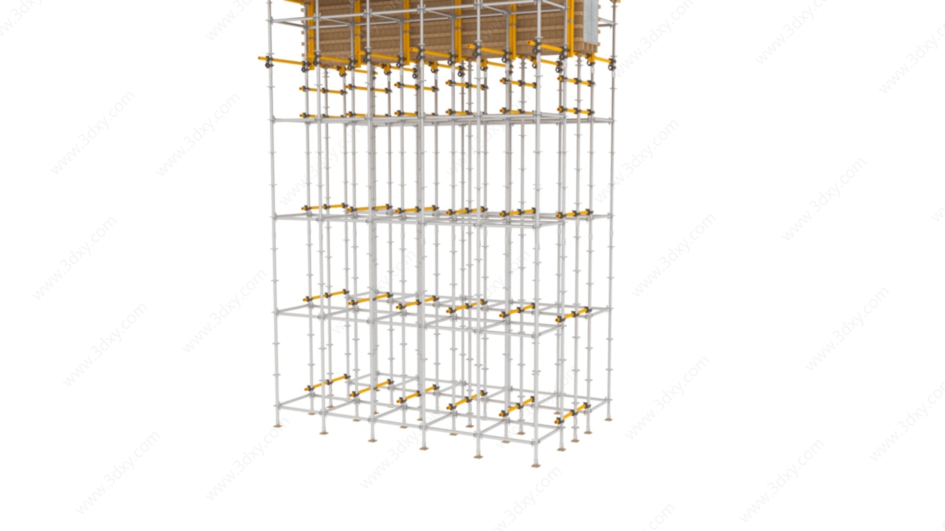 脚手架3D模型