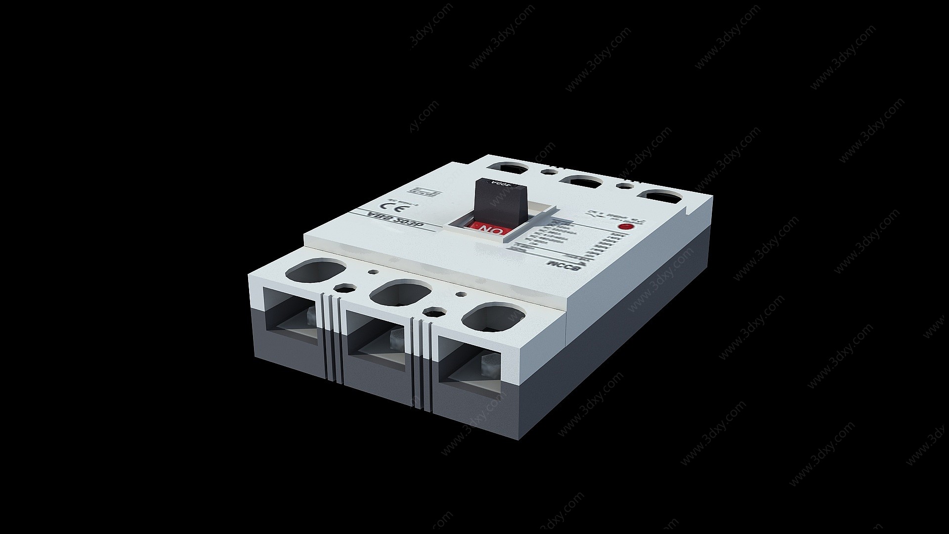 塑壳断路器3D模型