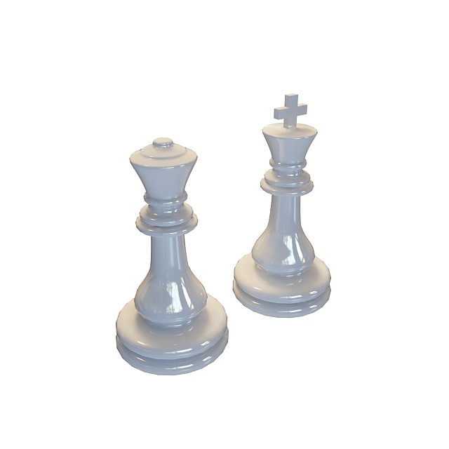 国际象棋3D模型