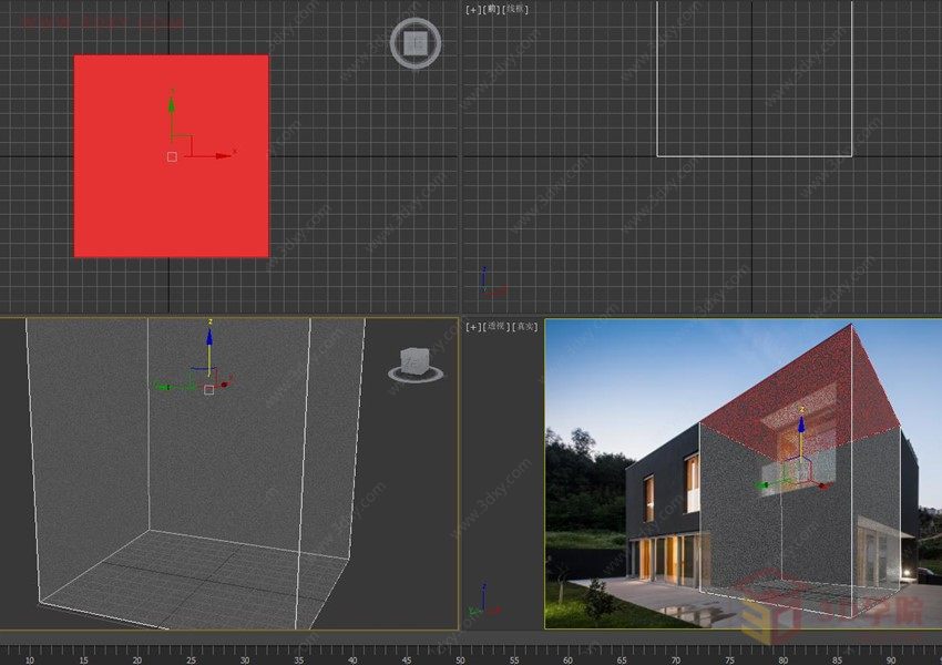 【建模技巧】3Dmax 透视匹配照片建模