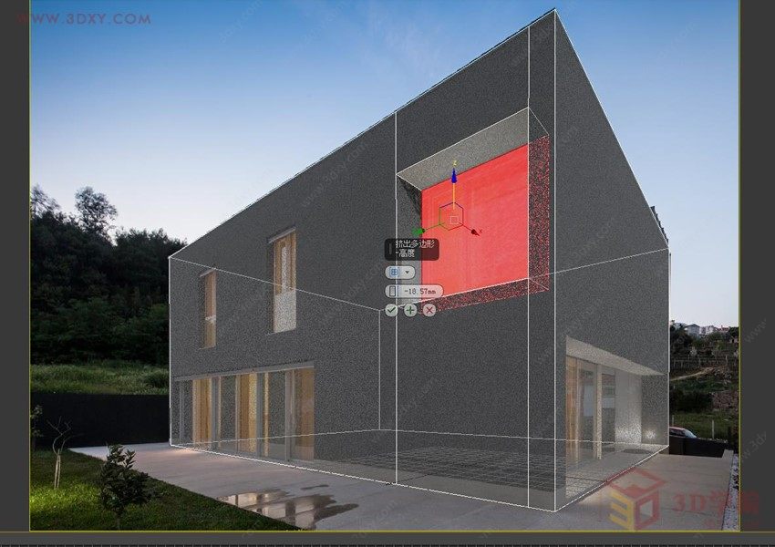 【建模技巧】3Dmax 透视匹配照片建模