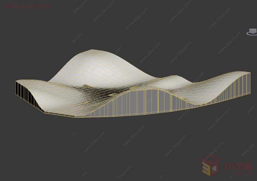 【建模技巧】3DMAX制作异形建筑