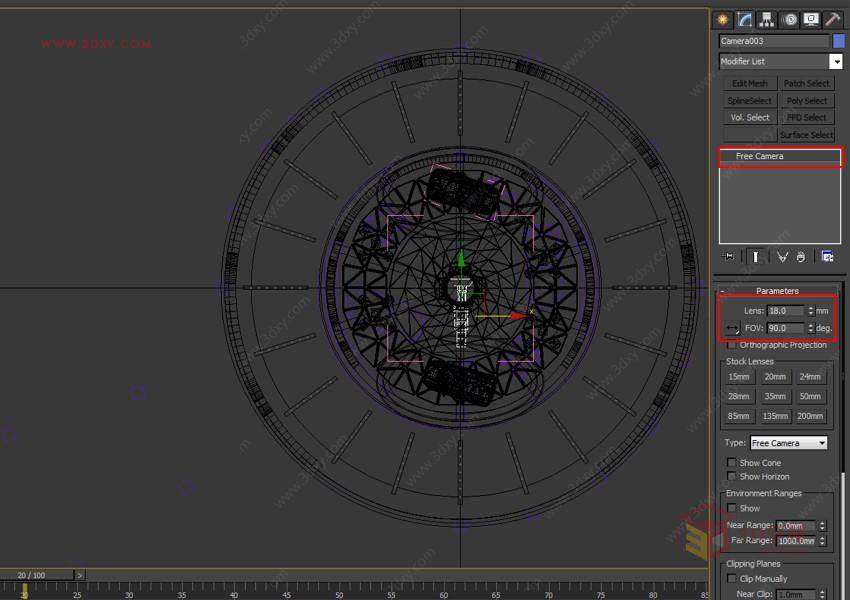 【V-Ray技巧】利用3ds max为VR设备制作立体交互图像