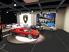 车展展览模型