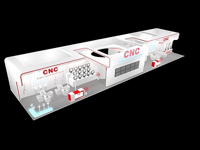 CNC<font class='myIsRed'>国外展厅</font>展览模型