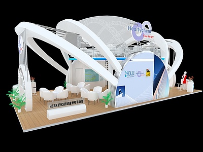 Heartychem公司展览模型