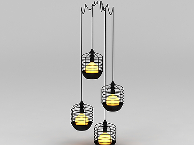 装饰吊灯模型3d模型