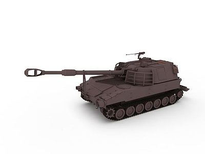 3d苏联T-54中型克车模型