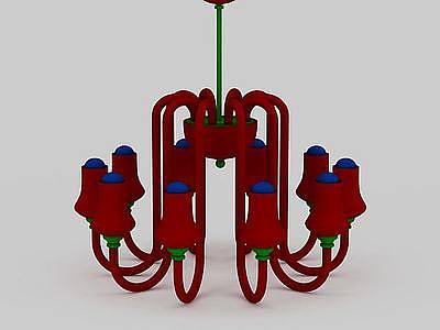 3d创意吊灯免费模型