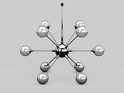 个性吊灯模型3d模型