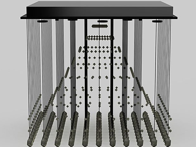 现代吊灯模型3d模型
