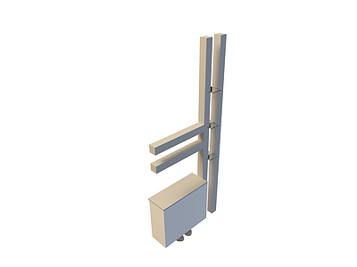 3d时尚鞋柜免费模型