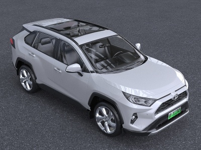 3d2022款丰田RAV4荣放汽车模型