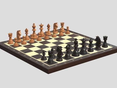 3d棋盘国际<font class='myIsRed'>象棋</font><font class='myIsRed'>象棋</font>模型