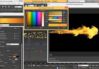 3ds MAX 2014-2020版本FumeFX v5.0.5流体动力学模拟插件