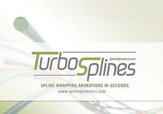 3DS MAX路径生成编辑插件 TurboSplines V1.03 for 3DS MAX 2012 – 2018