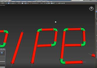 3DS MAX管道插件 MCG Pipes v1.0 For 3DS MAX 2016-2021